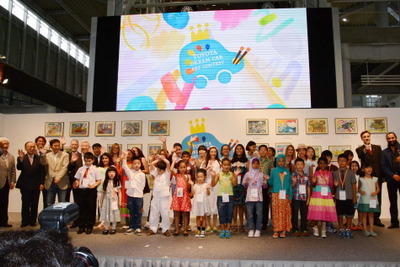 子どもたちが夢のクルマを描く…トヨタ、アートコンテスト表彰式を開催 画像