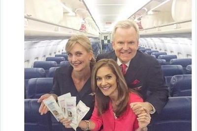 有名栄養士、ラガーディア発着のデルタ便でサプライズを提供 画像