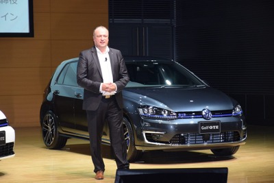 【VW ゴルフ GTE 発売】3つのドライブモードで「奥さんに隠れてスポーティな走りも」…シュタイン代表 画像