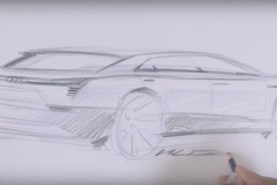 【フランクフルトモーターショー15】アウディ の電動SUV、e-トロン・クワトロ…最新スケッチ公開 画像