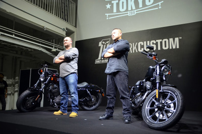 ハーレー ダークカスタム 2016年モデル、アジア初公開を日本で 画像