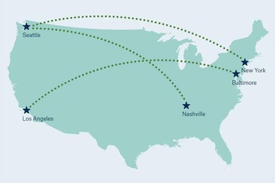 アラスカ航空、ロサンゼルス＝ボルチモア線運航開始…シアトル発着2路線も間近 画像