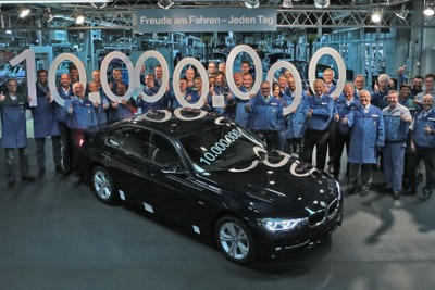 BMW 3シリーズセダン、累計生産1000万台…40年で達成 画像