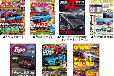 東京モーターショーに先駆け…自動車誌の編集長7人がトークイベント　10月16日 画像