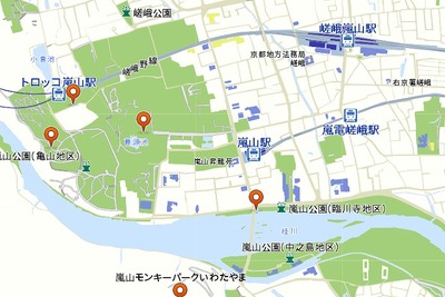 法人向けサービス MapFan API、観光向け地図デザインを追加 画像