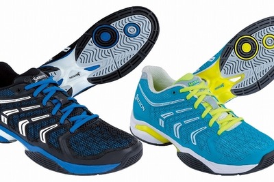 グリップとスライドの高バランス…ダンロップの競技用テニスシューズ 画像