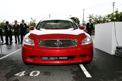 【日産1億台写真蔵】インフィニティ G35／日産 スカイライン 画像