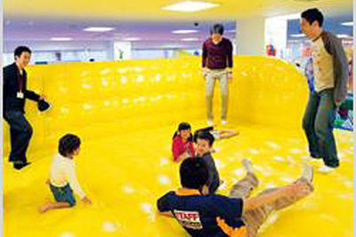 子どものための室内あそび場「キドキド」で、お正月の運動不足解消 画像