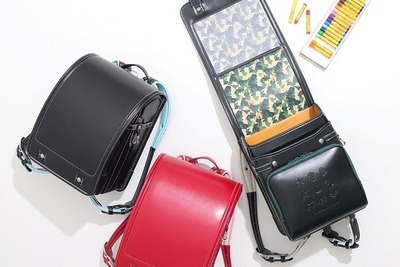 子どもの成長を願うラッキーモチーフが刻印されるオリジナルランドセル 画像