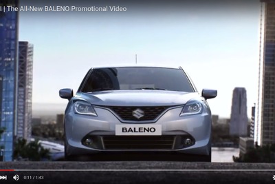 スズキ バレーノ…新世代コンパクトカーの姿［動画］ 画像