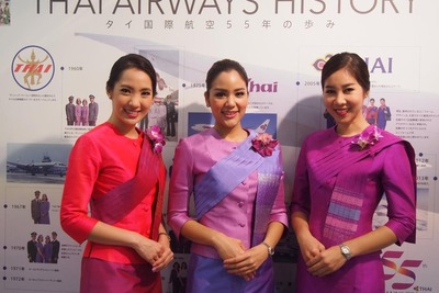 【ツーリズムEXPO15】フライトの快適さを体感…タイ国際航空で魅惑のひと時 画像