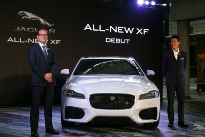 【ジャガー XF 新型発表】ボディの約75%をアルミ合金で大幅軽量化、レンジローバーの技術も 画像