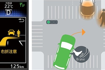 トヨタ、路車間・車車間通信を活用した世界初の運転支援システムを新型車に採用 画像