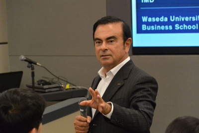 日産ゴーンCEO「経営者にスーパーマンはいないが、裸の王様も許されない」 画像