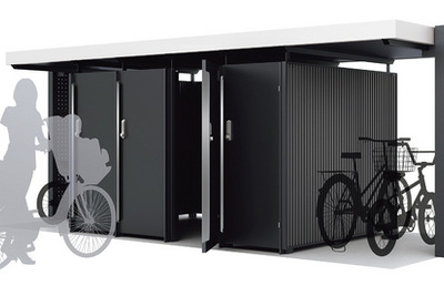 マンションの自転車置き場が変わる、鍵付きパーソナルスペース 画像