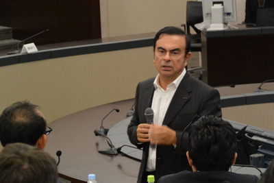 日産ゴーンCEO、VW問題「実走行時に合わせたテスト基準に」 画像
