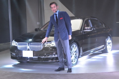 【BMW 7シリーズ 新型発表】外観デザイナー永島氏「空気抵抗改良値は前代未聞」 画像