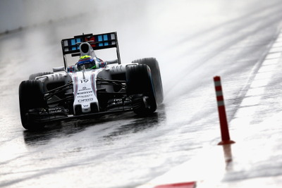 【F1 ロシアGP】雨の初日フリー走行はマッサがトップタイム 画像