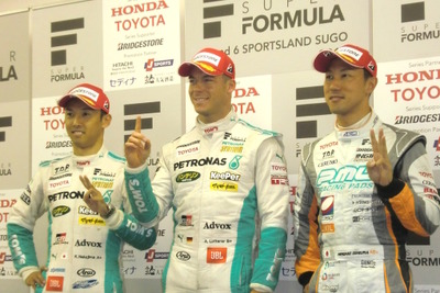 【スーパーフォーミュラ 第6戦】ロッテラーが今季初ポール獲得…一貴2位で石浦3位、可夢偉は7位 画像