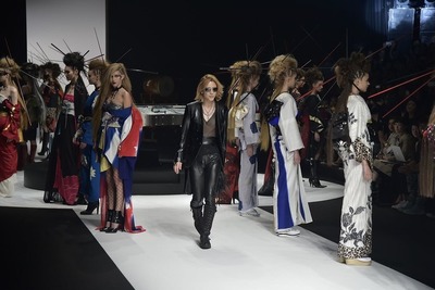 実家が呉服屋だったYOSHIKI、着物ブランド立ち上げる 画像