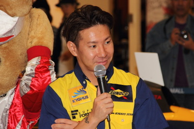 【スーパーフォーミュラ】可夢偉、最終戦をPR「最低でも1つは勝つ」 画像