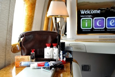 エミレーツ航空のファースト＆ビジネスクラスで味わう極上アメニティ 画像