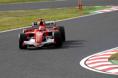 【シューマッハ写真蔵】日本GP…日本での最後の勇姿 画像