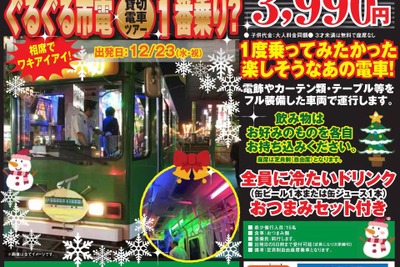 札幌市電ループ化記念の乗車ツアー開催…12月23日 画像