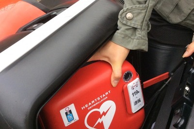 救命ライダー「走るAED」を全国展開…クラウドファンディングで支援募集 画像