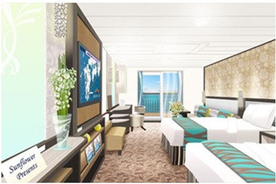 フェリーさんふらわあ、新型船の詳細が明らかに…最上級スウィートルームも 画像