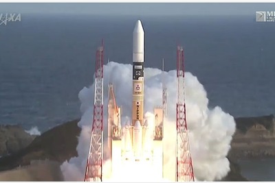 商業衛星を初めて搭載したH-IIAロケット29号機、打ち上げ成功 画像