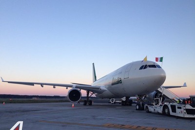 フランシスコ・ローマ法王、アリタリア機で初のアフリカ歴訪 画像