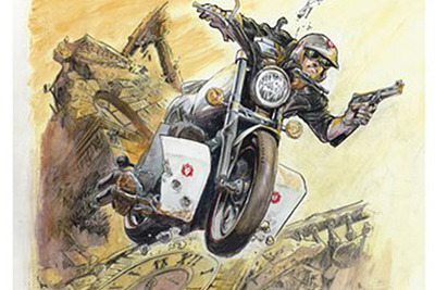 「ワイルド7」限定オリジナル複製原画発売…望月三起也デビュー55周年記念 画像