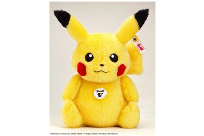 テディベアでおなじみ最高級ブランド「シュタイフ」が作るピカチュウ 画像
