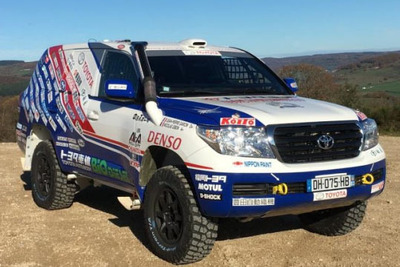 【ダカール16】デンソー、トヨタ車体の参戦チームにバイオ燃料を提供 画像