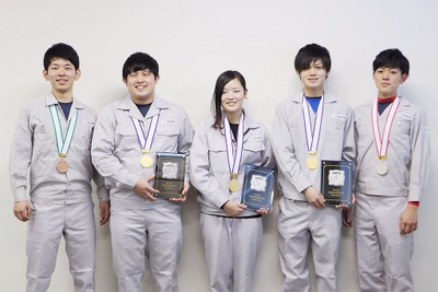 マツダ、本社工場所属選手が初の3種目金賞獲得…技能五輪全国大会 画像