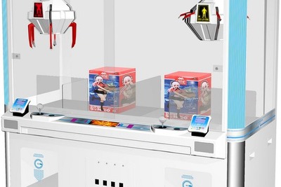 課金すればアームの数が増やせる、電子マネー専用クレーンゲーム 画像