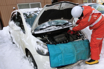 JAF、年末年始の車両トラブルに注意喚起…バッテリー上がりや雪道対策 画像