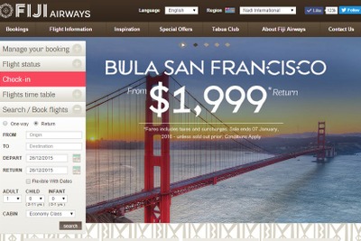 フィジー・エアウェイズ、ナンディ＝サンフランシスコ線で季節運航を開始へ…来年6月から 画像