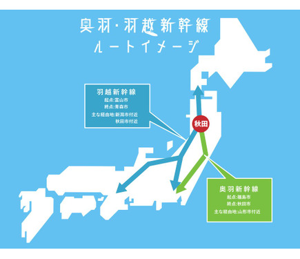 新幹線ピンバッジ 奥羽、羽越フル規格新幹線 羽越・奥羽新幹線、単線で土構造なら費用対効果あり…実現へ向け