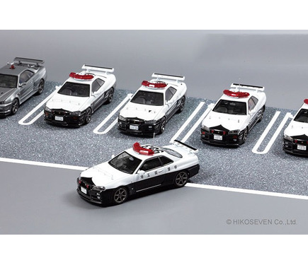 R34パトカー、埼玉県警 スカイラインGT-R 最後の1台を1/43