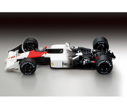 A_昭和の時代のF1マシン!メーカー不祥全体に汚れあり風防破損