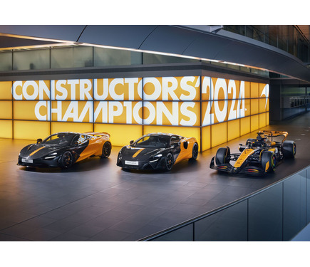 マクラーレンがF1優勝記念車、「MCL38セレブレーション マクラーレンがF1優勝記念車、「MCL38セレブレーション