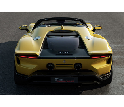 【非売品】フェラーリ849　テッサロッサ スパイダー　ポスター　印刷物　レア 非売品】フェラーリ849 テッサロッサ スパイダー ポスター