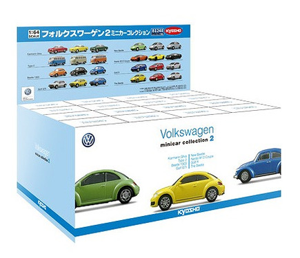 KYOSHO　フォルクスワーゲン・ミニカーコレクション２＋オンライン限定ver. KYOSHO フォルクスワーゲン・ミニカーコレクション2＋