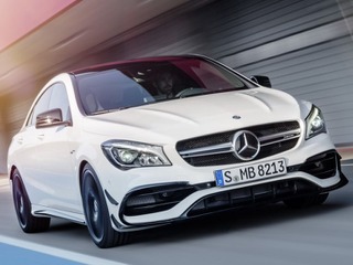 【ニューヨークモーターショー16】メルセデス CLA 、「AMG 45」にも改良新型…381馬力ターボ継続 画像