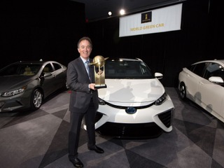 トヨタの燃料電池車 MIRAI、世界グリーンカー賞に 画像