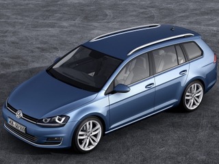VW ゴルフ 改良新型、今度は ヴァリアント の画像リーク 画像