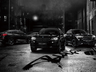 BMW X3/4/5、限定モデル「BLACKOUT」を導入…内外装を黒で統一 画像