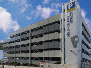 極東開発など、名古屋駅南の大規模自走式立体駐車場が完成…407台収容可能 画像